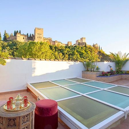 Morayma House Terrace With Views To Alhambra Villa Granada Kültér fotó