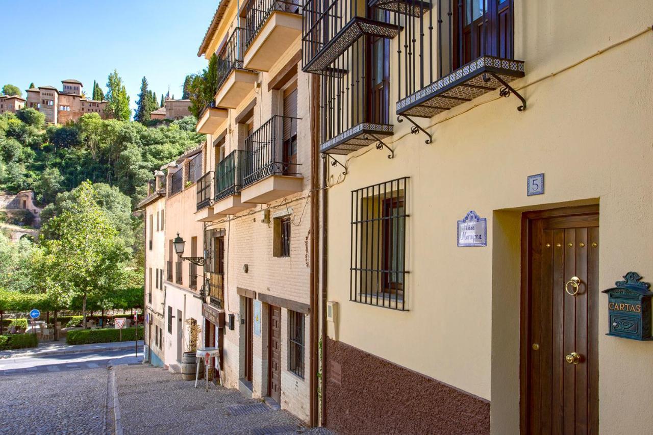 Morayma House Terrace With Views To Alhambra Villa Granada Kültér fotó